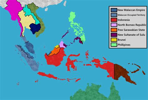 Alternate Future Scenario Of South East Asia Rimaginarymaps