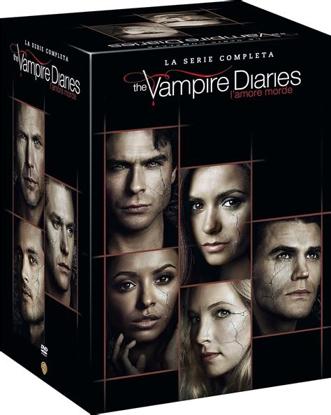 Amazonit The Vampire Diaries Serie Comp 1 8 Box 38 Dv