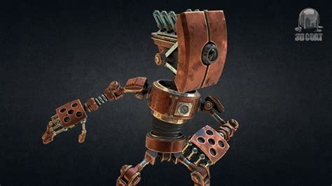 Steampunk Robot 3d Models