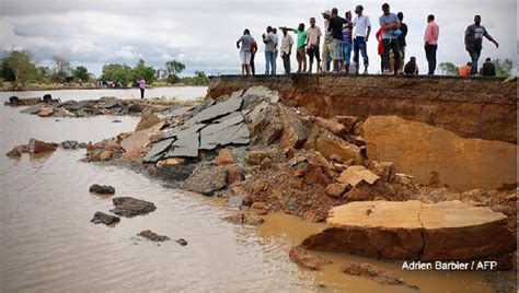 Une catastrophe naturelle des plus dévastatrices du continent. Cyclone death toll surges as UN steps up Mozambique aid call