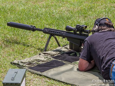 At The Range Barrett M107a1 Guns And Ammo