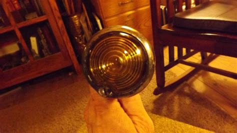 Purchase VINTAGE CAR AMBER TURN SIGNAL FENDER LIGHT in Kankakee