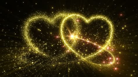 Colorful Sparkling Heart Stock Footage Video 100 Royalty Free