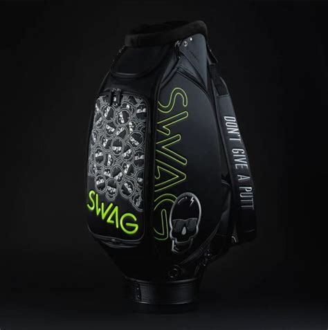2022 Swag Tour Staff Bag Black Swag Golf Co