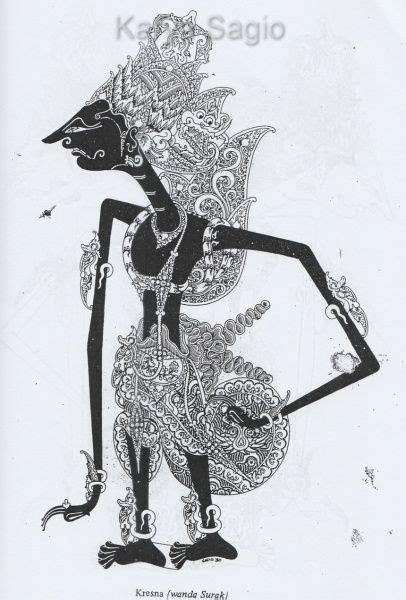 Gambar sketsa wayang yg mudah digambar5. Wayang-wayang Karya Sagio (Dengan gambar) | Membuat sketsa ...