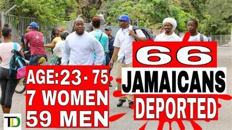 66 Jamaicans Deported From The United States March 29 2018 Teach