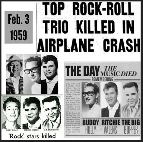 The Day The Music Died Feb 3 1959 Classicrock