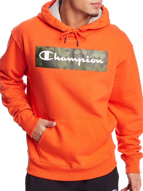 Champion Mens Powerblend Graphic Camo Pullover Hoodie Up To Size 2xl