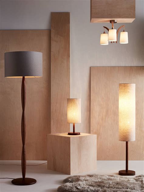Floor lamps provide ambient and task lighting whilst making a design statement in the home. John Lewis & Partners Alice Pierced Floor Lamp, Natural ...
