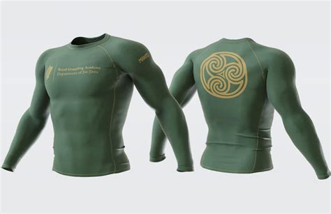 Dept Of Jiu Jitsu Club Rashguard Bjj Dublin Royal Grappling Academy