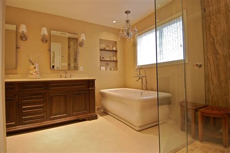 The marble top will do the trick. Remodel in neutrals. Custom vanity, frameless shower ...