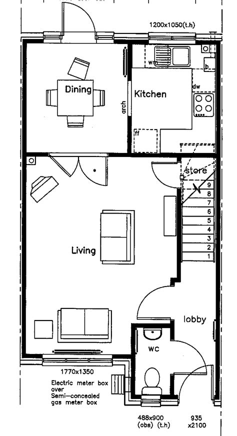 We offer house plans from famous american, german, and other european architects. Floor plans of semi-detached house. | Download Scientific ...