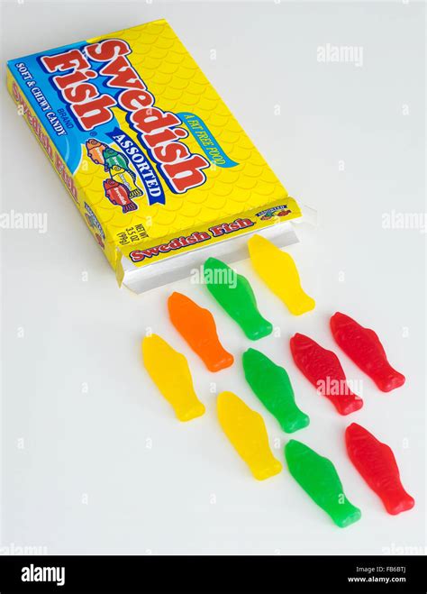 A Box Of Swedish Fish A Fish Shaped Chewy Candy Originally Developed