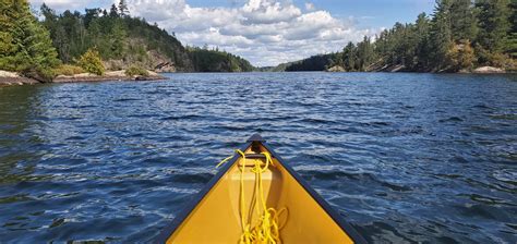 Agnes Lake In Quetico Provincial Park Rcanoeing