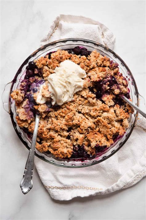 Recipe database blueberry desserts frozen blueberries recipe for mom cooking light healthy alternatives if there are any desserts you make this blueberry season, make sure these traditional blueberry. Healthy Blueberry Cobbler | Erin Lives Whole