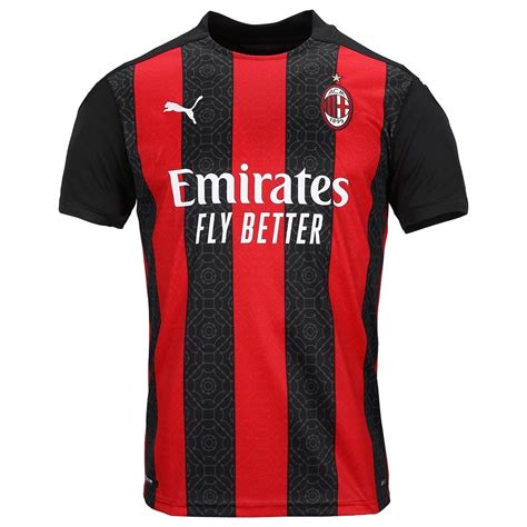 Ac milan is a very popular football club in italy. AC Milan 2020-21 Puma Home Kit | 20/21 Kits | Football ...