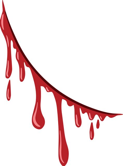 Blood Wound Splatter Illustration 12500296 Png