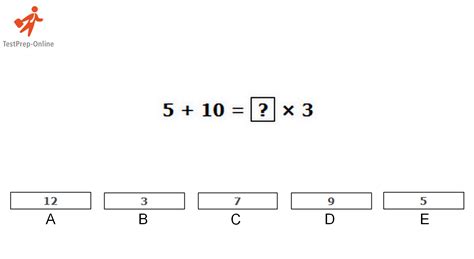 Check spelling or type a new query. CogAT Quantitative Sample Questions - TestPrep-Online