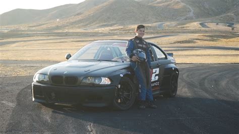 INSANE 14 YEAR OLD DRIFTER! *Drifts Rocket Bunny BMW e46 ...