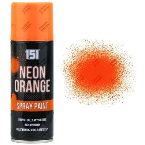 Maybe you would like to learn more about one of these? 151 Fluorescent Neon Orange Spray Paint 200ml - Sprayster