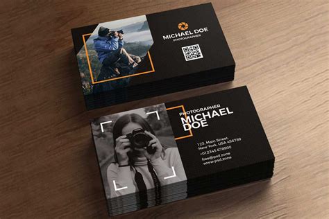 Download This Free Photography Business Card Template Designhooks