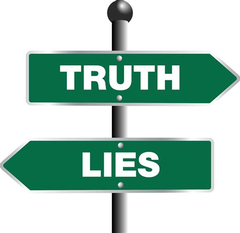 Truth And Lies Sign Icons Png Free Png And Icons Downloads