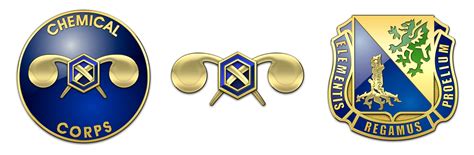 Military Insignia 3d Us Army Branches Insignia And Plaques