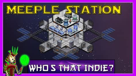 Meeple Station Gameplay Impression Space Station Simulation