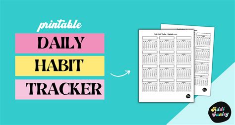 Daily Habit Tracker Printables