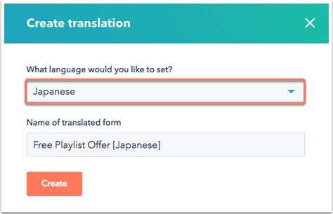Create Forms In Multiple Languages