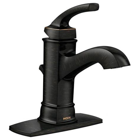 Find faucet bathroom bronze from a vast selection of kitchen faucets. MOEN Hensley Single Hole Single-Handle Bathroom Faucet in ...