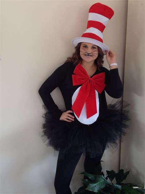 Homemade Simple Cat In The Hat Costume Modifications