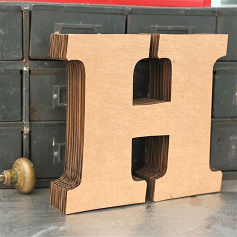 Cardboard Letters Temporary Signs Made Custom In Any