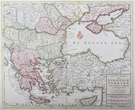Op de wereldkaart, dan heb je alle letters te vinden: Kaart Turkije | Europa | Prenten Antiquariaat "Delfshaven"
