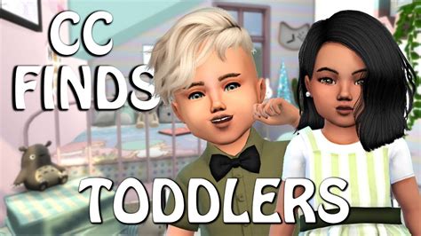 The Sims 4 Toddler Cc Finds Youtube