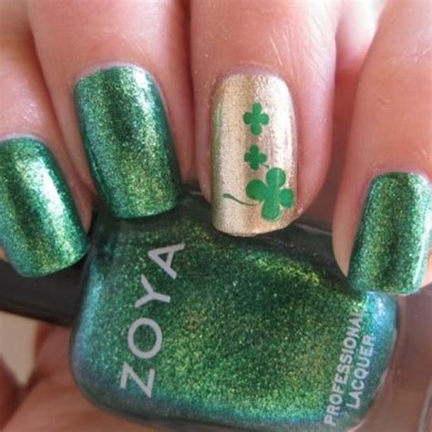 This St Patricks Day Nail Art Will Make Others Green With Envy