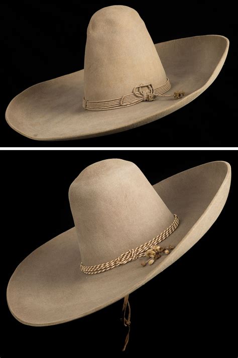 Pair Of Large Silverbelly Mexican Sombreros A Heavy Beaver Mexican Hat