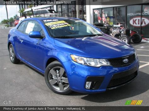 2011 kia forte koup multifunction steering wheel. Corsa Blue - 2011 Kia Forte Koup SX - Black Sport Interior ...