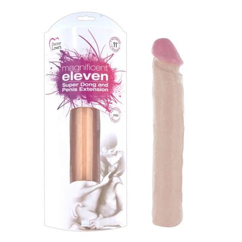 Magnificent Eleven Super Dong Penis Extension 11 Inch Beige On Literotica