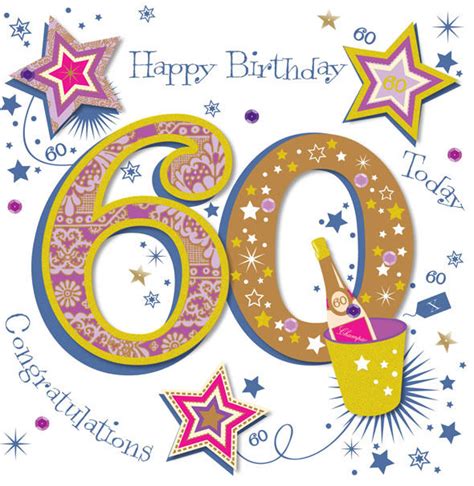 60th Birthday Vector