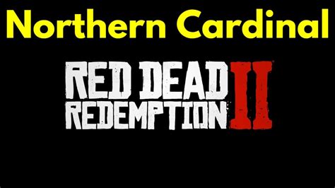 18 Northern Cardinal Location Rdr2 Youtube