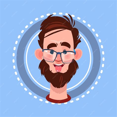 Premium Vector Profile Icon Male Emotion Avatar