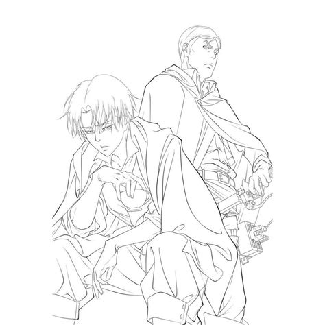 Attack On Titan Colouring Pages / Attack On Titan Coloring Pages