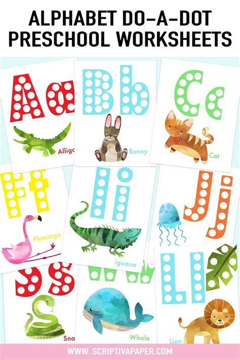 Teach The Alphabet To Preschoolers In A Fun And Engaging Way With These