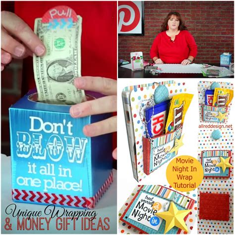 Simply wrap a tissue box and stuff money inside. My Craft Channel: Feb. 6th: Unique Money Gift Ideas from ...