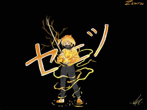 Download for free agatsuma zenitsu wallpaper for all you device, mobile, tablet, desktop, smartphone. Kimetsu no Yaiba, orange, lightning, Japanese Art, katana ...