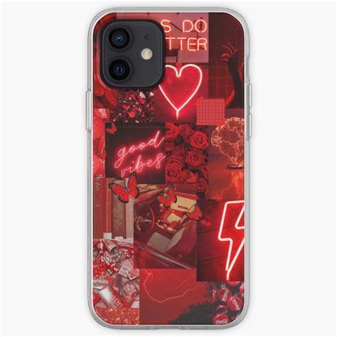 Aesthetic Red Themed Phone Case Iphone Case And Cover By Abby G 06