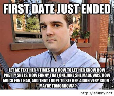 20 funny memes about first date disasters