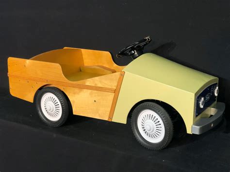 Homemade Wooden Ford Pedal Car Able Auctions