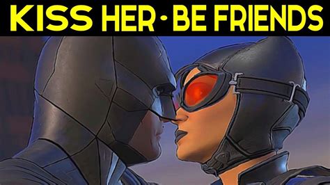 Batman Telltale Season 2 Episode 3 Choices Kiss Her I Like More I